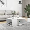 vidaXL Coffee Table White 90x67x33 cm Engineered Wood