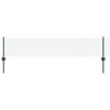 vidaXL Welded Wire Fence with Post 10 x 0.4 m (W x H) PVC-Coated Steel