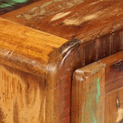 vidaXL Bedside Cabinet 50x30x50 cm Solid Reclaimed Wood