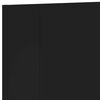 vidaXL TV Wall Cabinets 2 pcs Black 40.5x30x60 cm Engineered Wood