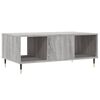 vidaXL Coffee Table Grey Sonoma 90x50x36.5 cm Engineered Wood