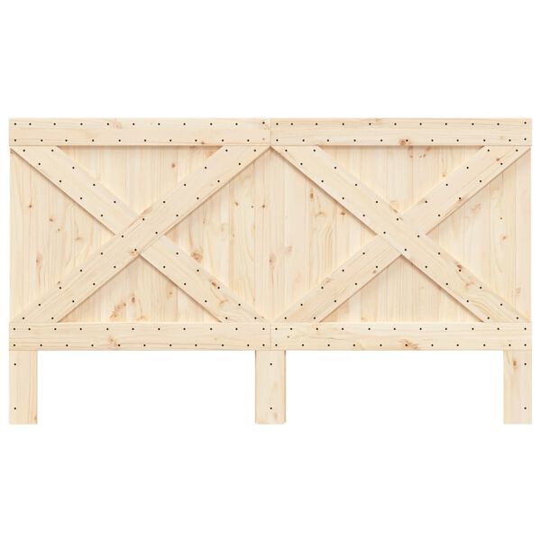 vidaXL Headboard 180x104 cm Solid Wood Pine