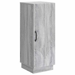 vidaXL Sideboard Grey Sonoma 33 x 34.5 x 87 cm Engineered Wood