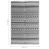 vidaXL Outdoor Rug ARAKIL Black 190x290 cm PP