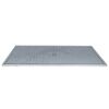 vidaXL Grating Silver 100 x 60 x 2 cm Hot-Dip Galvanised Steel