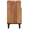 vidaXL Bedside Cabinet Brown 50 x 33 x 62 cm Solid Acacia wood