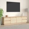 vidaXL TV Cabinet 176x37x47.5 cm Solid Wood Pine