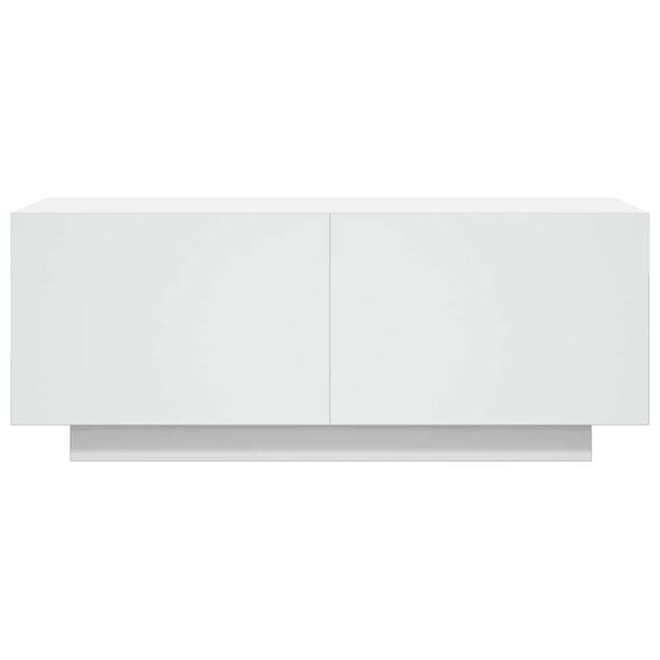 vidaXL TV Cabinet White 100x35x40 cm Engineered Wood