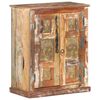 vidaXL Sideboard with Buddha Cladding 60x35x75 cm Solid Reclaimed Wood