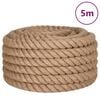 vidaXL Jute Rope 5 m Long 50 mm Thick