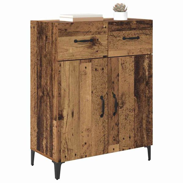 vidaXL Sideboard Old Wood 69.5 x 34 x 90 cm Engineered Wood