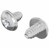 vidaXL Lock Screws 2 pcs Silver M4 x 5 mm Iron