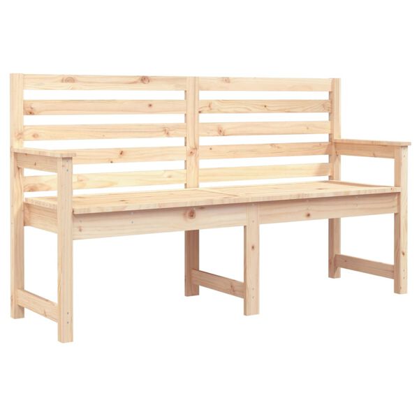 vidaXL Garden Bench 159.5x48x91.5 cm Solid Wood Pine