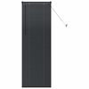 vidaXL Venetian Blinds Height Adjustable Black 175 x 60 cm Aluminium