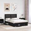 vidaXL Bed Frame with Drawer with Headboard Manual Engineered Wood