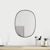 vidaXL Wall Mirror Black 40x30 cm