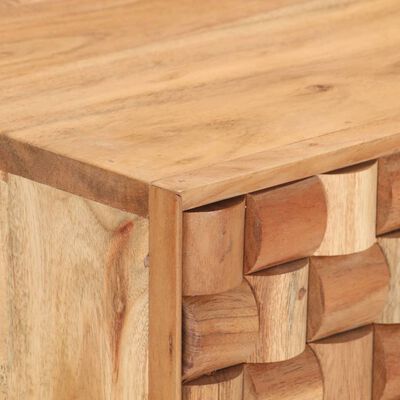 vidaXL Sideboard 75x35x65 cm Solid Acacia Wood
