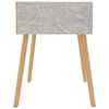 vidaXL Bedside Cabinet Concrete Grey 40x40x56 cm Engineered Wood