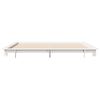 vidaXL Bed Frame without Mattress White 160x200 cm Solid Wood Pine