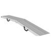 vidaXL Loading Ramp 2 pcs Silver 166 x 22.5 x 4.5 cm Galvanised Steel
