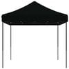 vidaXL Party Tent Folding Black 292 x 440 x 315 cm Oxford Fabric