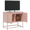 vidaXL TV Cabinet Pink 68.5x39x60.5 cm Steel