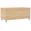 vidaXL Coffee Table Sonoma Oak 90x44.5x45 cm Engineered Wood