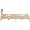 vidaXL Bed Frame without Mattress 135x190 cm Double Solid Wood Pine
