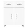 vidaXL Sideboard White 69.5x34x90 cm Engineered Wood