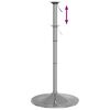 vidaXL Bar Table Base 45x90 cm Chromed Steel