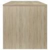 vidaXL Coffee Table Sonoma Oak 100x40x40 cm Engineered Wood