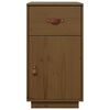 vidaXL Desk Cabinet Honey Brown 40x50x75 cm Solid Wood Pine