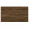 vidaXL Bathroom Cabinet Brown Oak 60x33x80 cm Engineered Wood