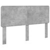 vidaXL Headboard Concrete Grey Engineered wood