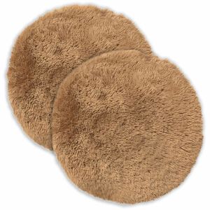 vidaXL Cushion with Pillow HEERLEN 6 pcs Taupe PV Fleece