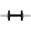 vidaXL Barbell and Dumbbell with Plates 90 kg Cast Iron