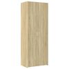 vidaXL Highboard Sonoma Oak 70x42.5x185 cm Engineered Wood