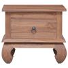 vidaXL Bedside Cabinet 45x35x40 cm Solid Teak Wood