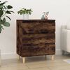 vidaXL Sideboard Smoked Oak 60x35x70 cm Engineered Wood
