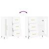 vidaXL Sideboard White 69.5x34x90 cm Engineered Wood