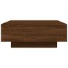 vidaXL Coffee Table Brown Oak 80x80x31 cm Engineered Wood
