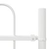vidaXL Garden Fence White 1.7 x 0.8 m Powder-coated Steel