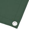 vidaXL Balcony Screen Dark Green 75x700 cm 100% Polyester Oxford