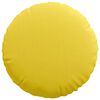 vidaXL Seat Cushions 2 pcs Light Yellow &Oslash;40 x 13 cm Fabric