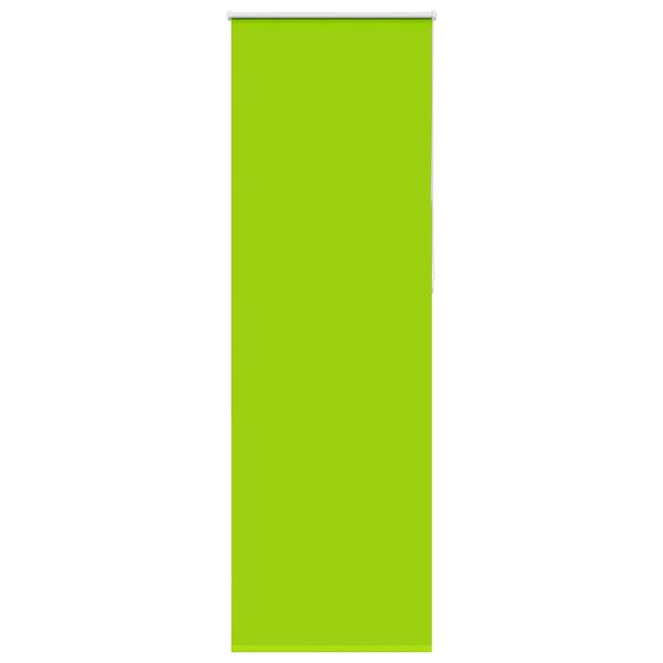 vidaXL Roller Blind Blackout Leaves Green 85x230 cm Fabric Width 80.7 cm Polyester