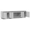 vidaXL TV Cabinet Grey Sonoma 180 x 38 x 49 cm Engineered Wood