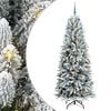 vidaXL Artificial Christmas Tree White 210 cm