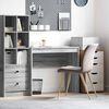 vidaXL Desk Grey Sonoma 90 x 40 x 76 cm