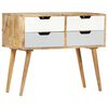 vidaXL Sideboard 85x40x71 cm Solid Mango Wood