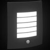 vidaXL Outdoor Wall Light Black 23.5 x 9 x 26 cm